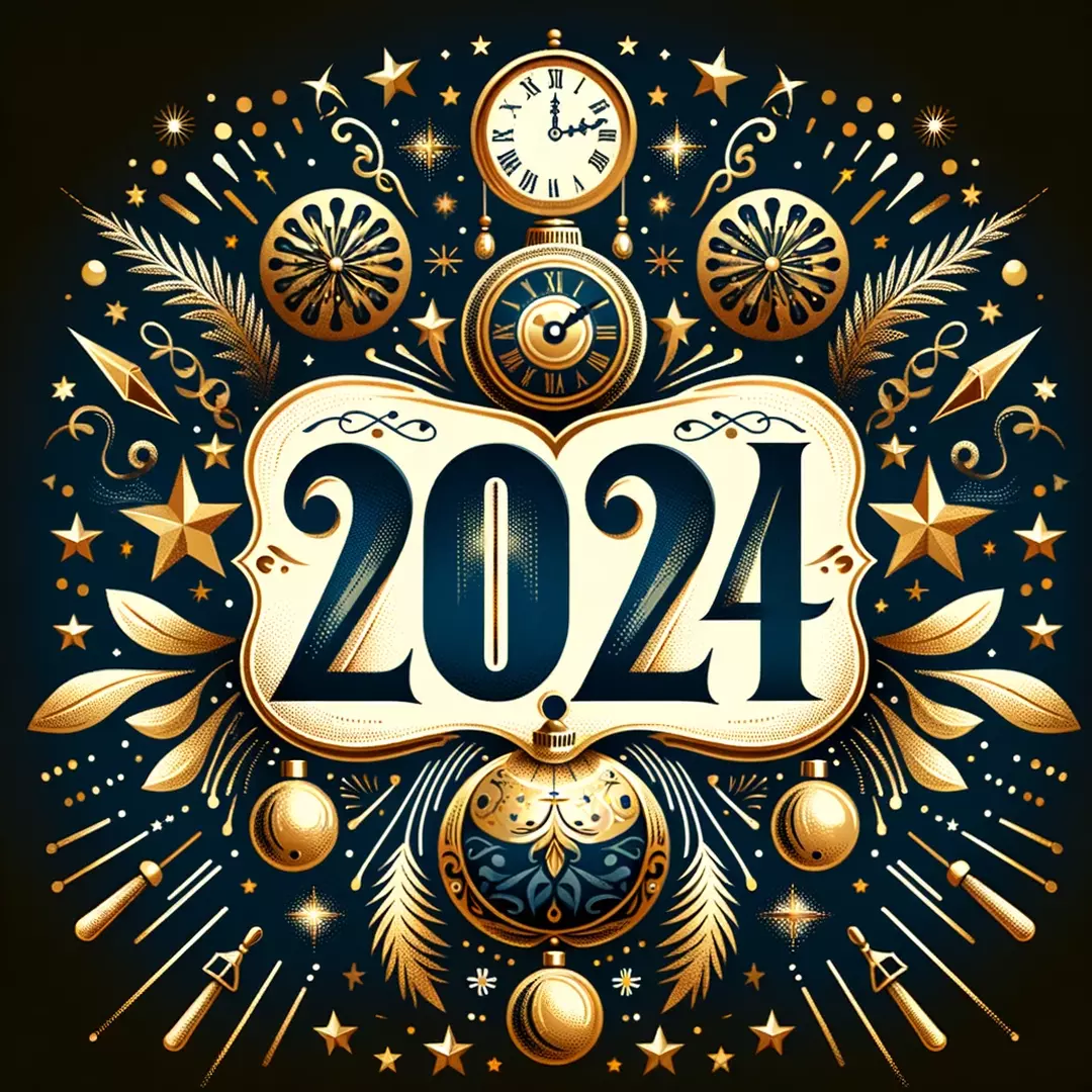 Bonne année 2024 le RETOUR